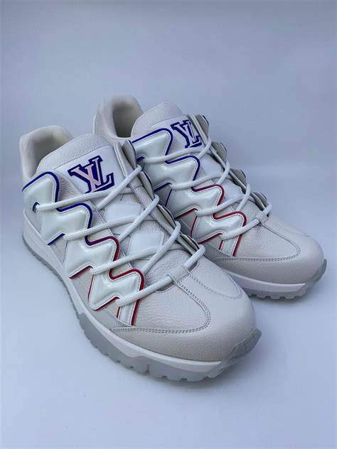 louis vuitton zig zag sneaker white|louis vuitton white sneakers.